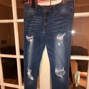 Skinny Refuge Medium Wash Jeans